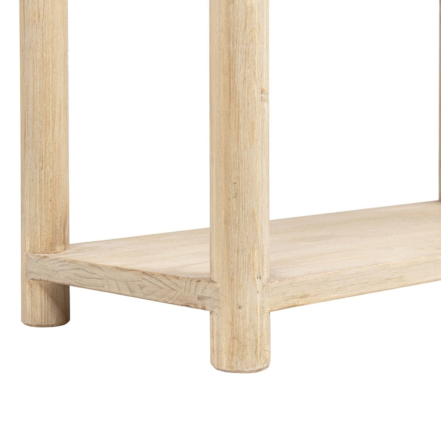 Milo - Console Table With Lower Shelf - Natural