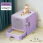 Extra-large Fully Enclosed Drawer-Type Foldable Cat Litter Box