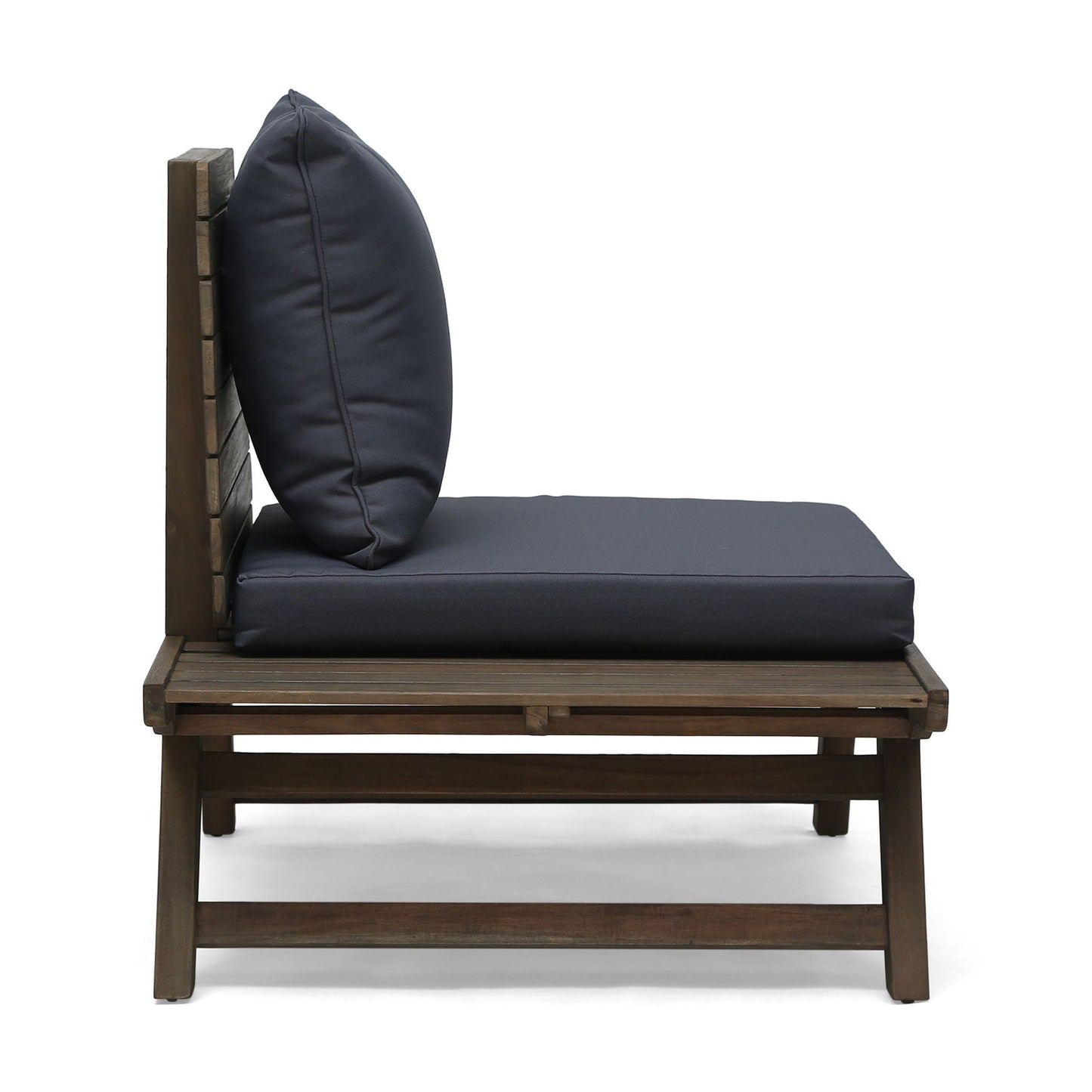 Sedona Outdoor Club Chair With Slatted Design