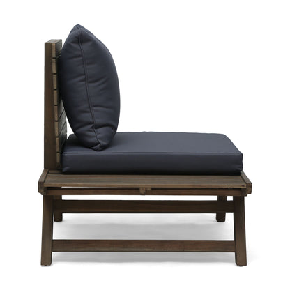 Sedona Outdoor Club Chair With Slatted Design