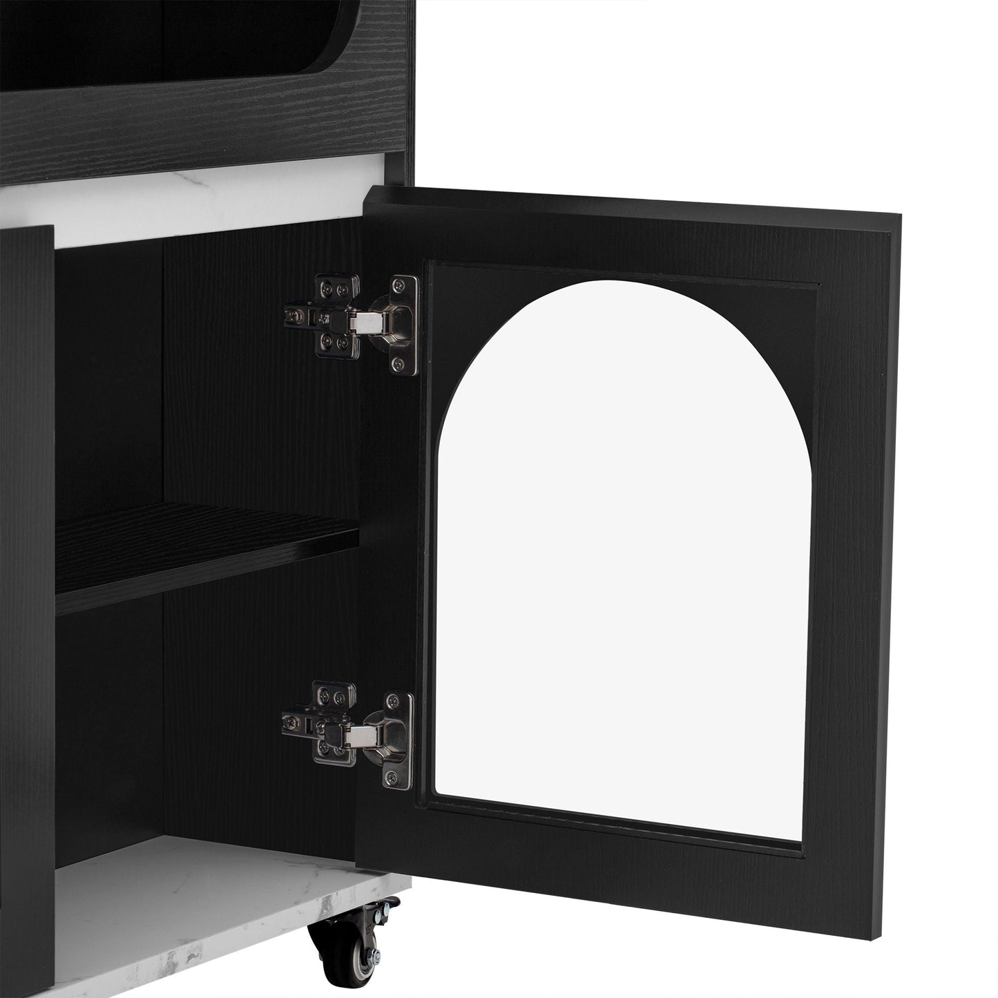 Extendable Dining Table With Folding Top, Rolling Kitchen Island With Drawers And Power Outlet