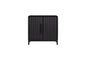 Ample Storage Bar Cabinet - Peppercorn