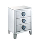 Filip - Accent Table - Mirrored & Faux Agate