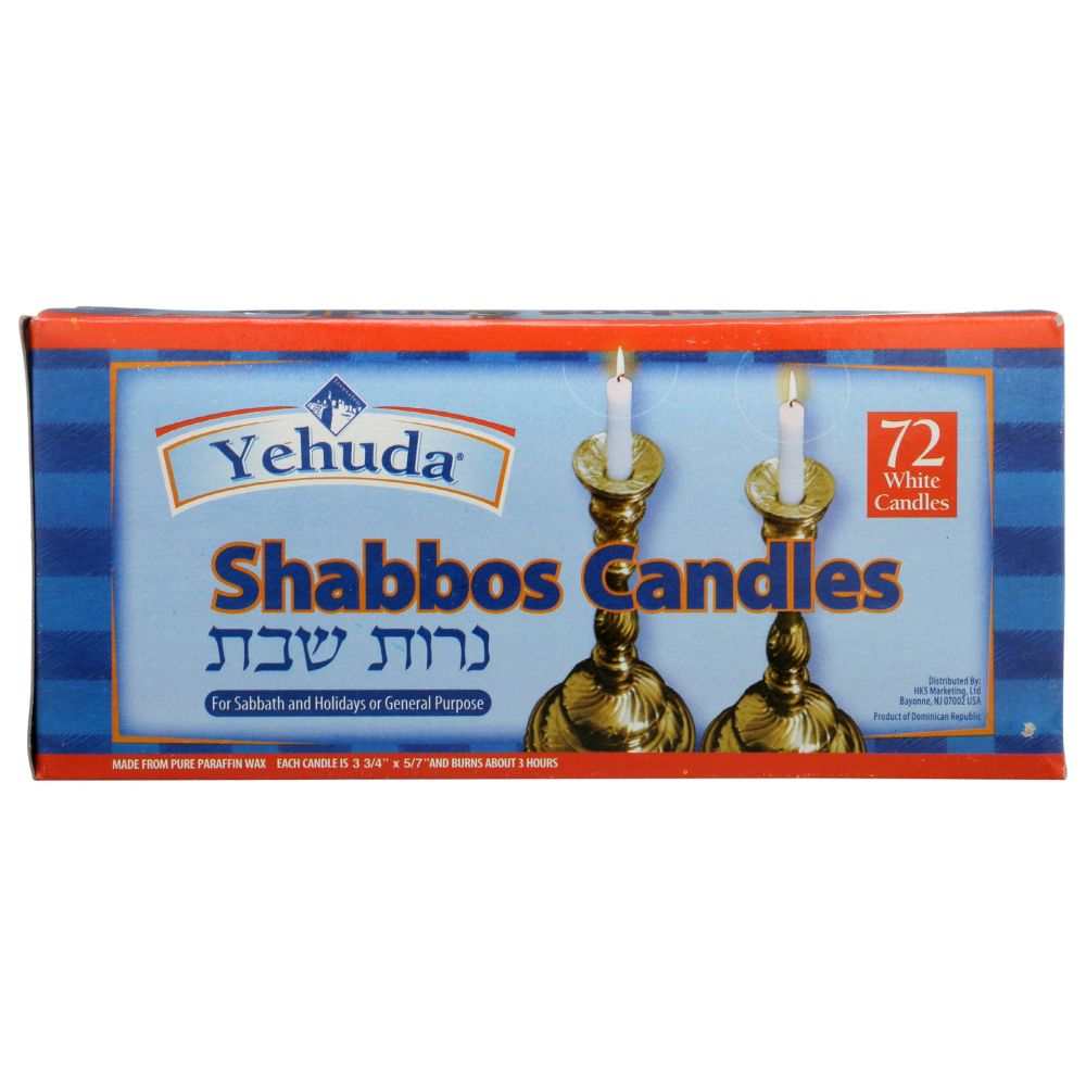 YEHUDA: Sabbath Candles, 72 pc