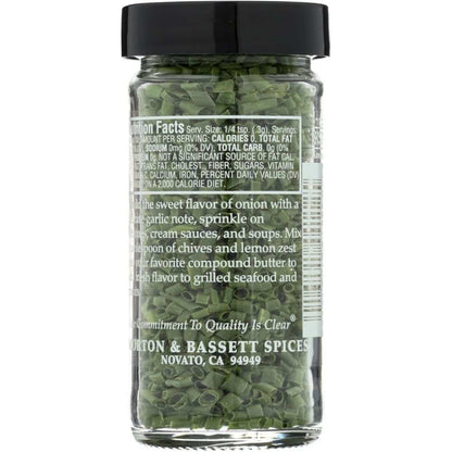 Morton & Bassett Chives - Fresh 0.12oz for Infusing| Flavorful Cooking