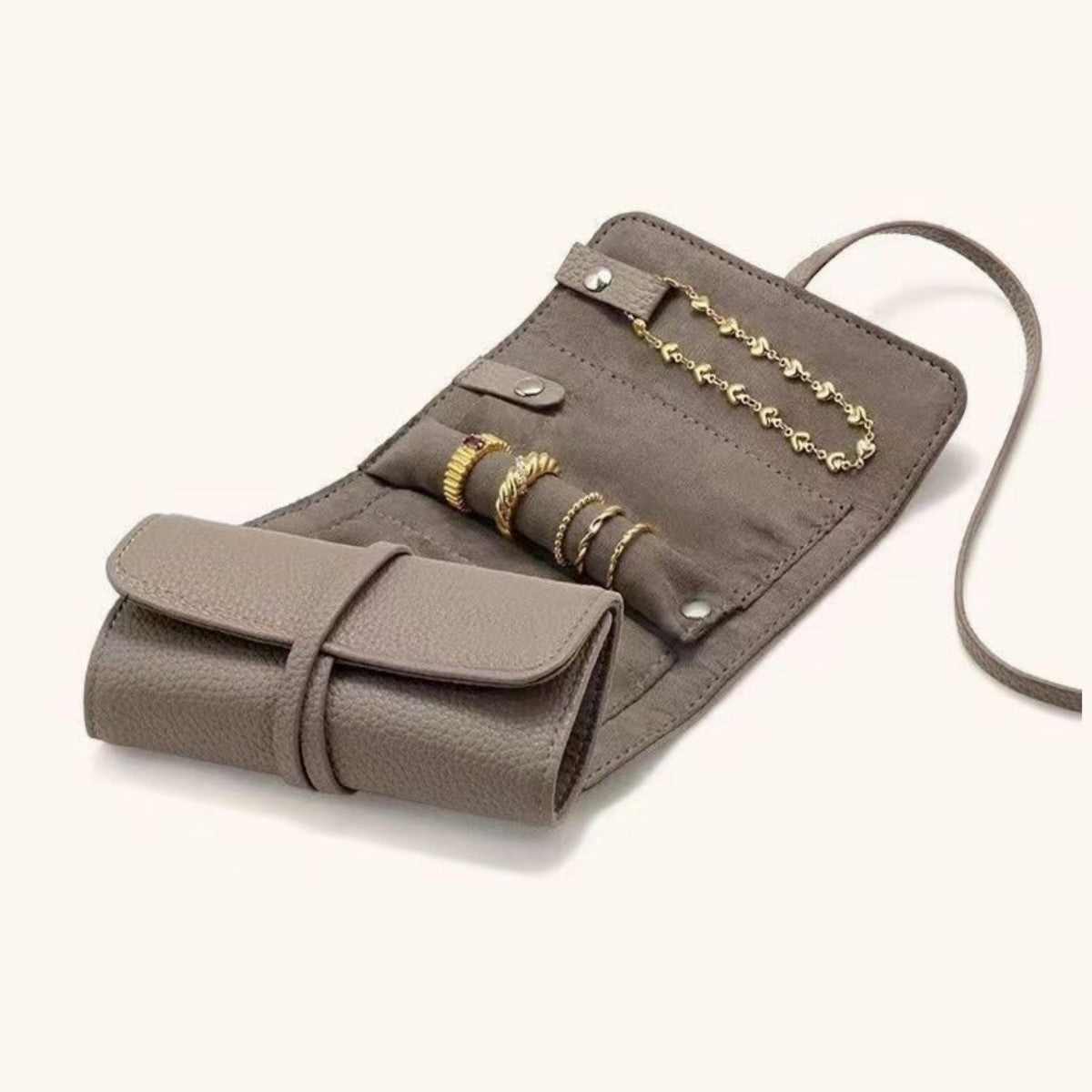 Jewelry Organizer Bag For Necklaces And Rings