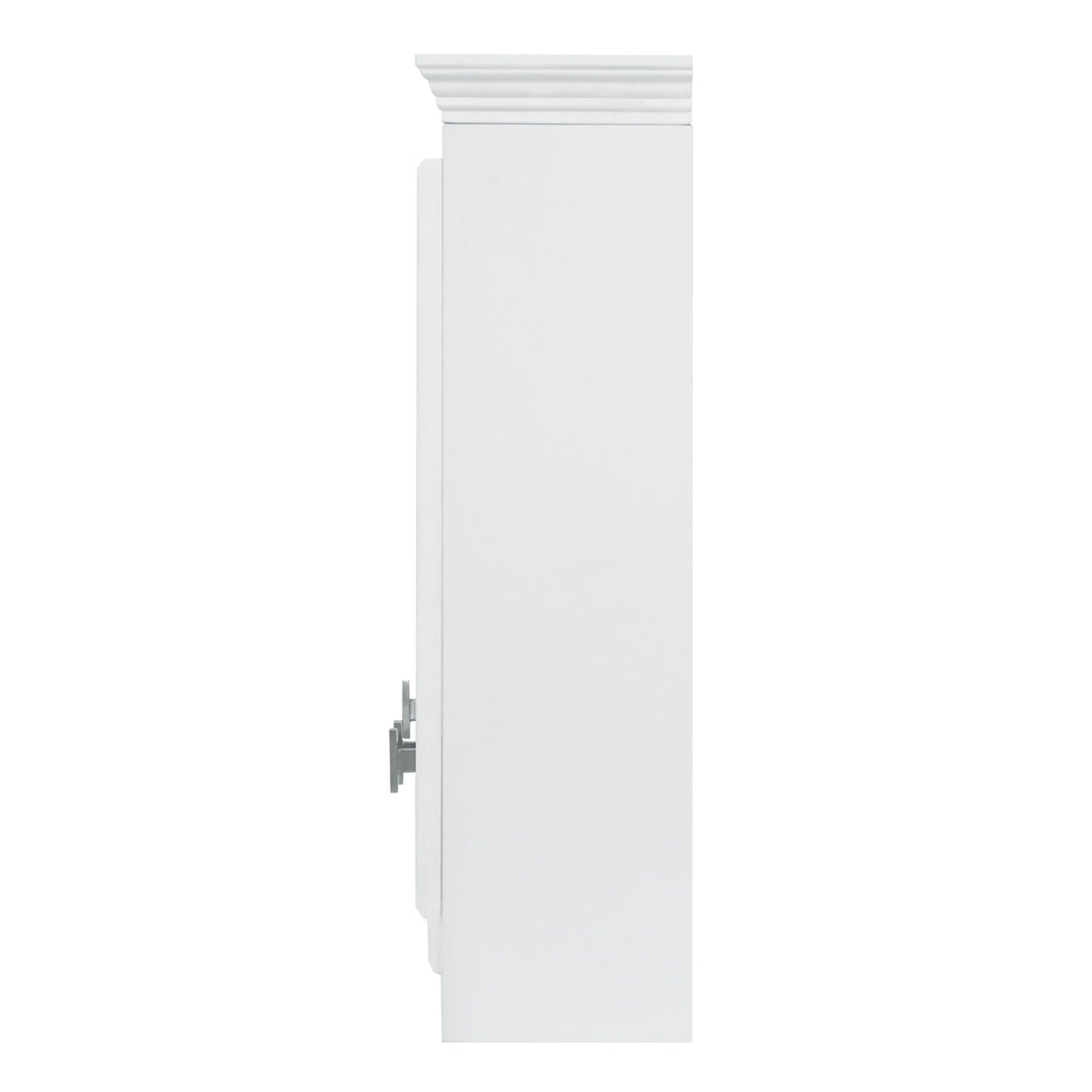 Wall Mount Mirror Cabinet With Adjustable Shelves, Soft Closing Hinges