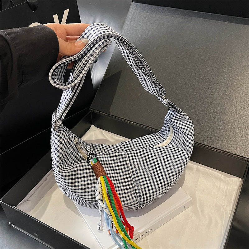 Large-capacity Casual Niche-style Crossbody Bag For Students