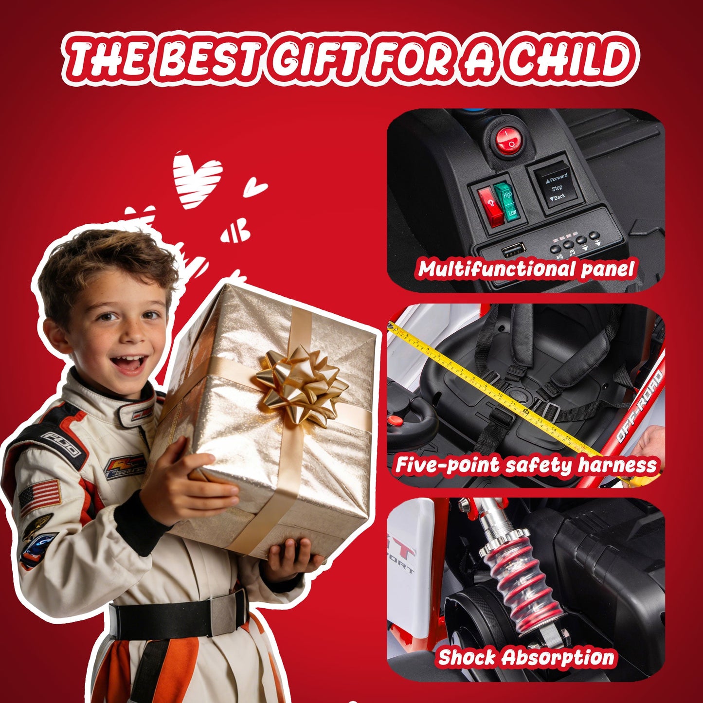 24V 400W Electric Kids Ride-On Toy