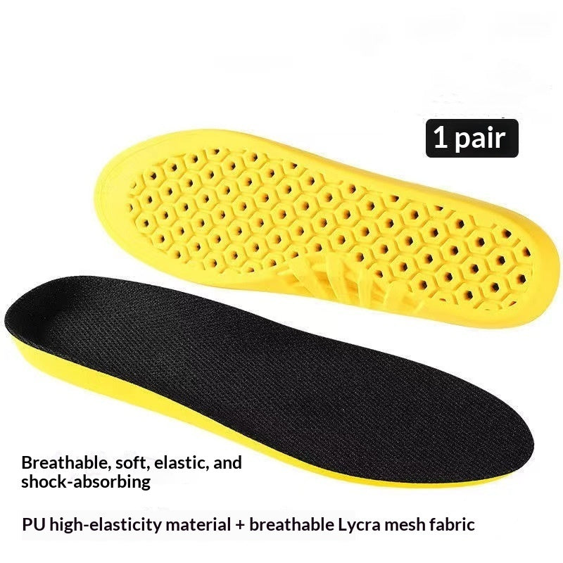 Shock-absorbing Athletic Insoles