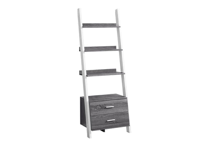 Contemporary Corner Ladder Bookshelf for Office
