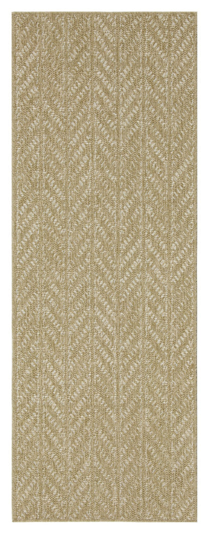 Earth GC_NTL1014 Jute/White Indoor/Outdoor Area Rug