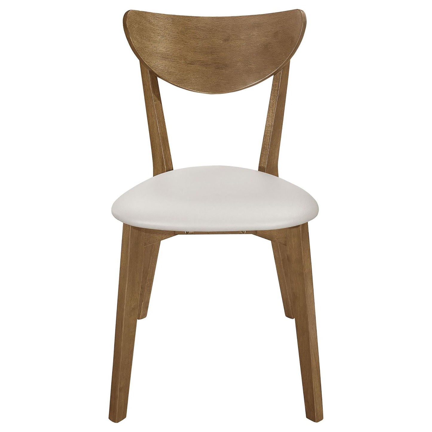 Mid-Century Modern Upholstered Dining Chair (Set of 2)