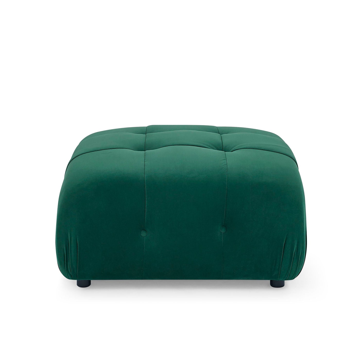Modular Sectional Sofa, Button Tufted Design With Diy L-Shaped Layout, Reversible Ottoman