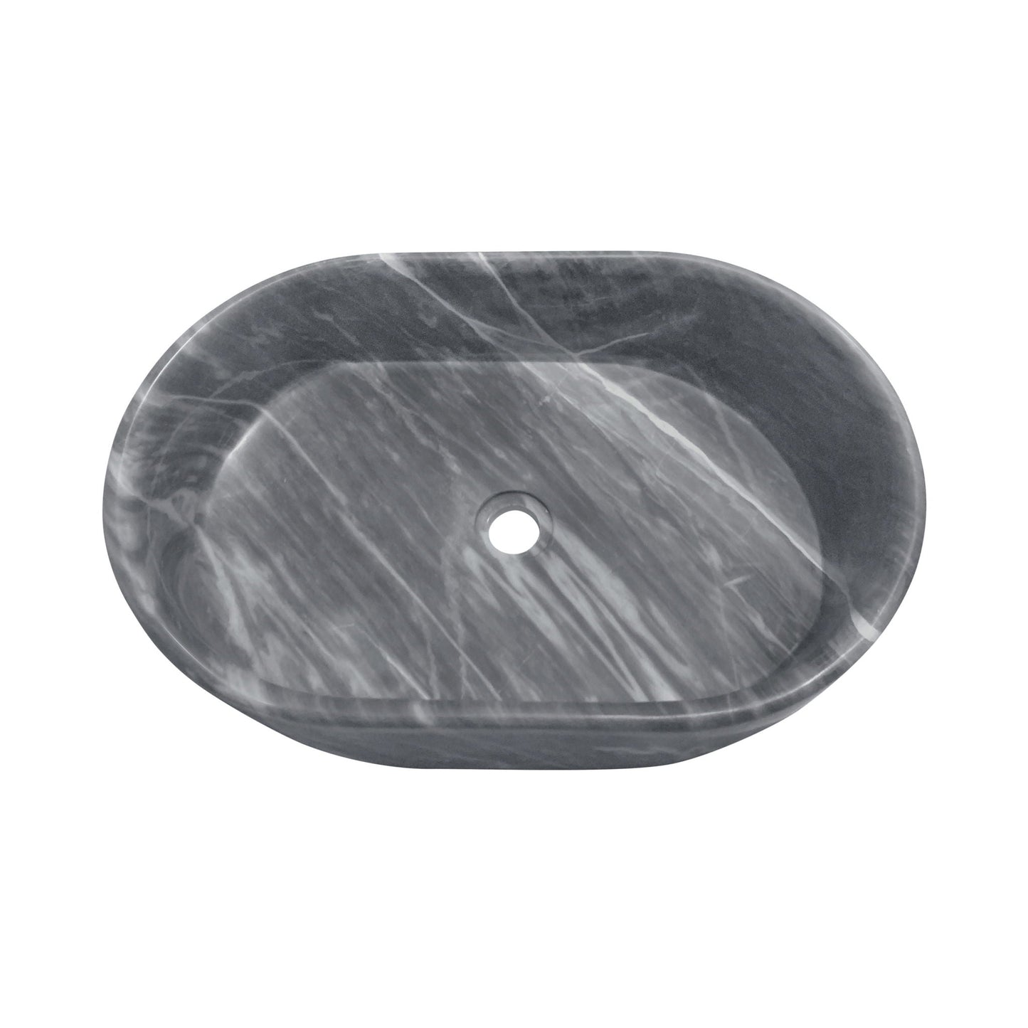 Bathroom Vessel Sink, Semi Polished Surface