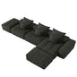 Modern Oversized DIY Combination Modular Sectional Sofa With Pillows