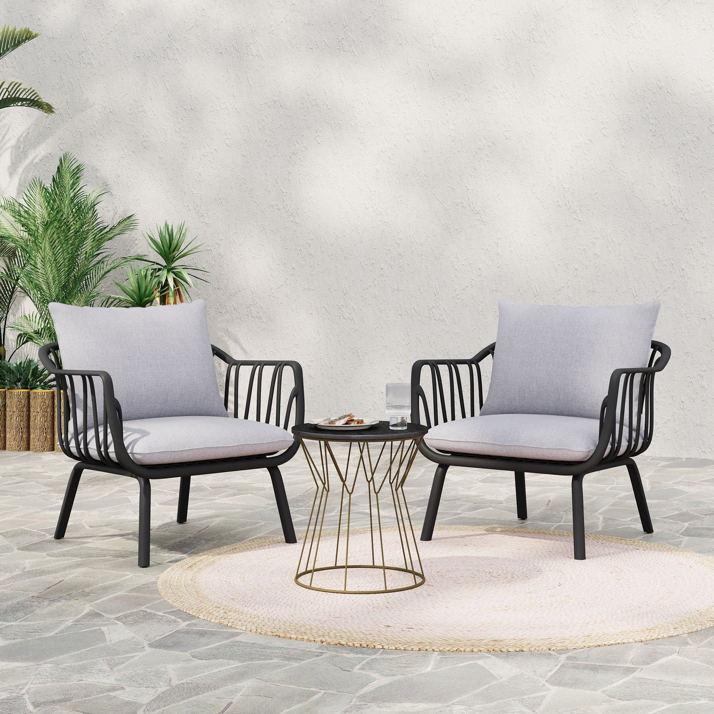 Huron Outdoor Club Chair (Set of 2)