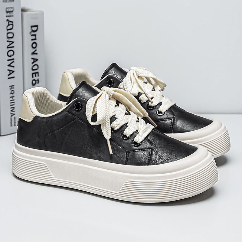 2026 Summer Viral Men Trendy Skate Shoes, Premium Edgy Casual Chunky Flat Breathable Sneakers