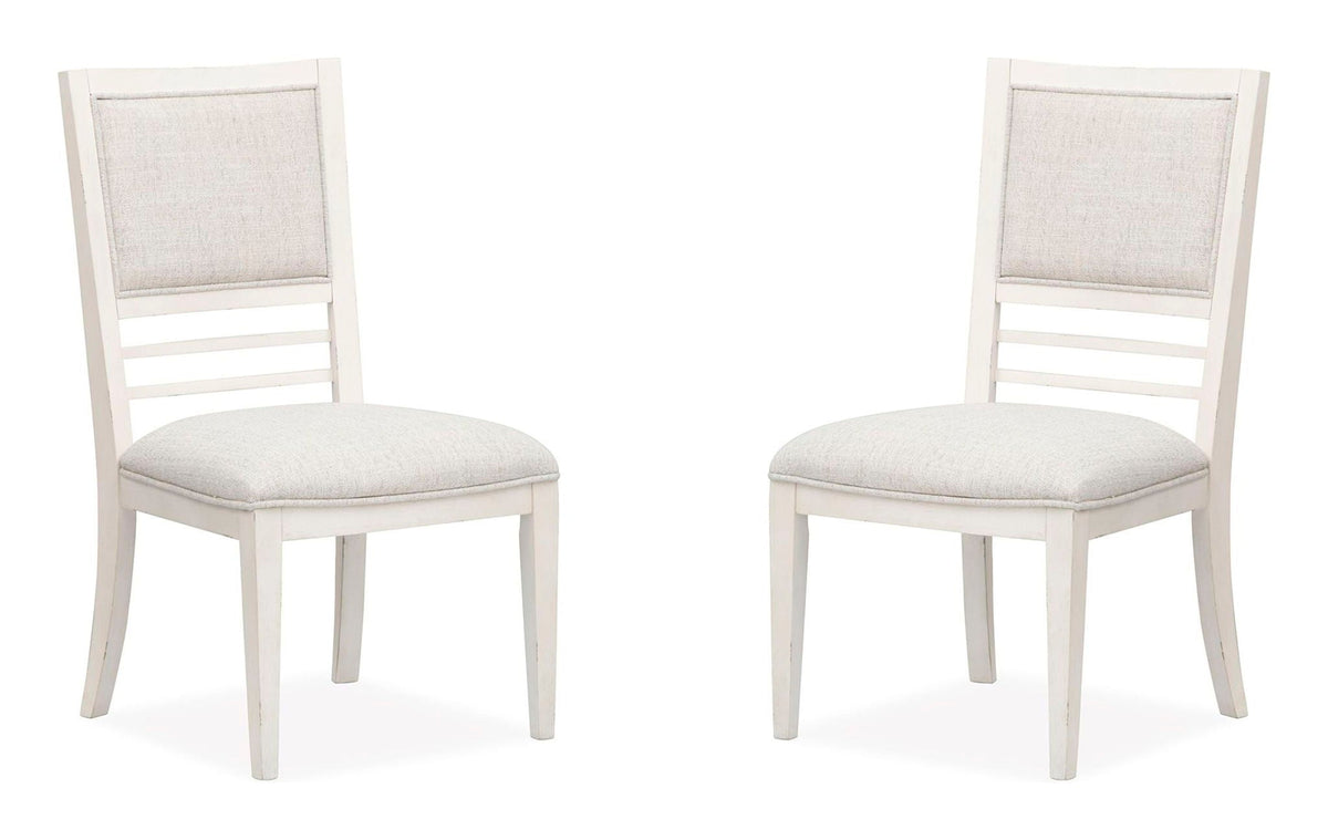 Echo Isles - Upholstered Side Chair (Set of 2) - Sea Pearl And Driftwood