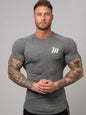 Men's Plus Size Round Neck Short Sleeve T-Shirt