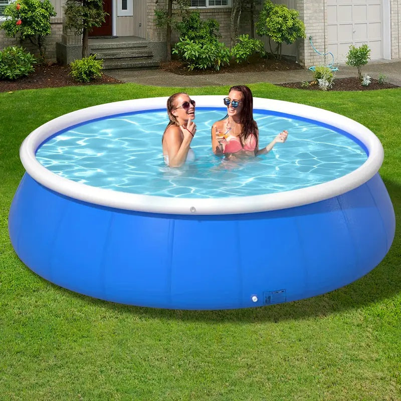 Inflatable Swimming Pool 244" x 63" Butterfly Design