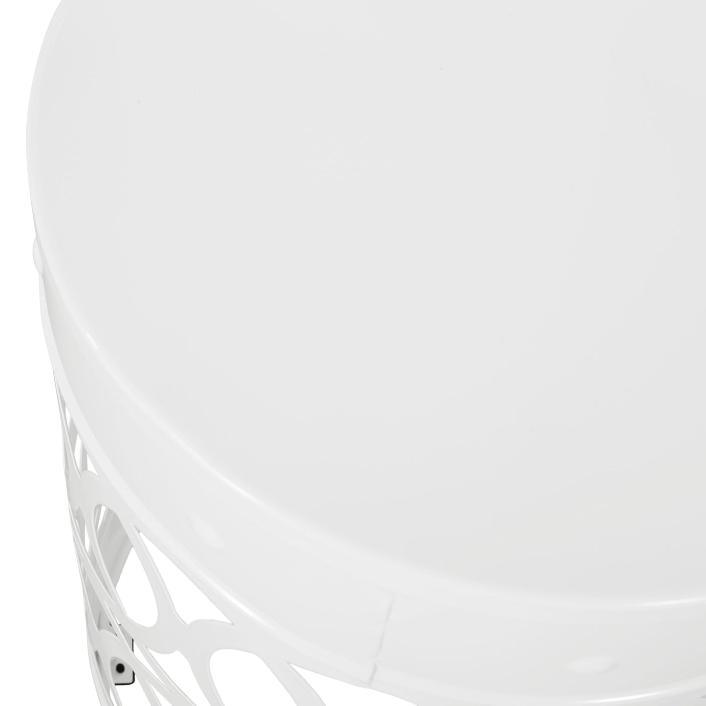 Outdoor Metal Side Table Set of 2