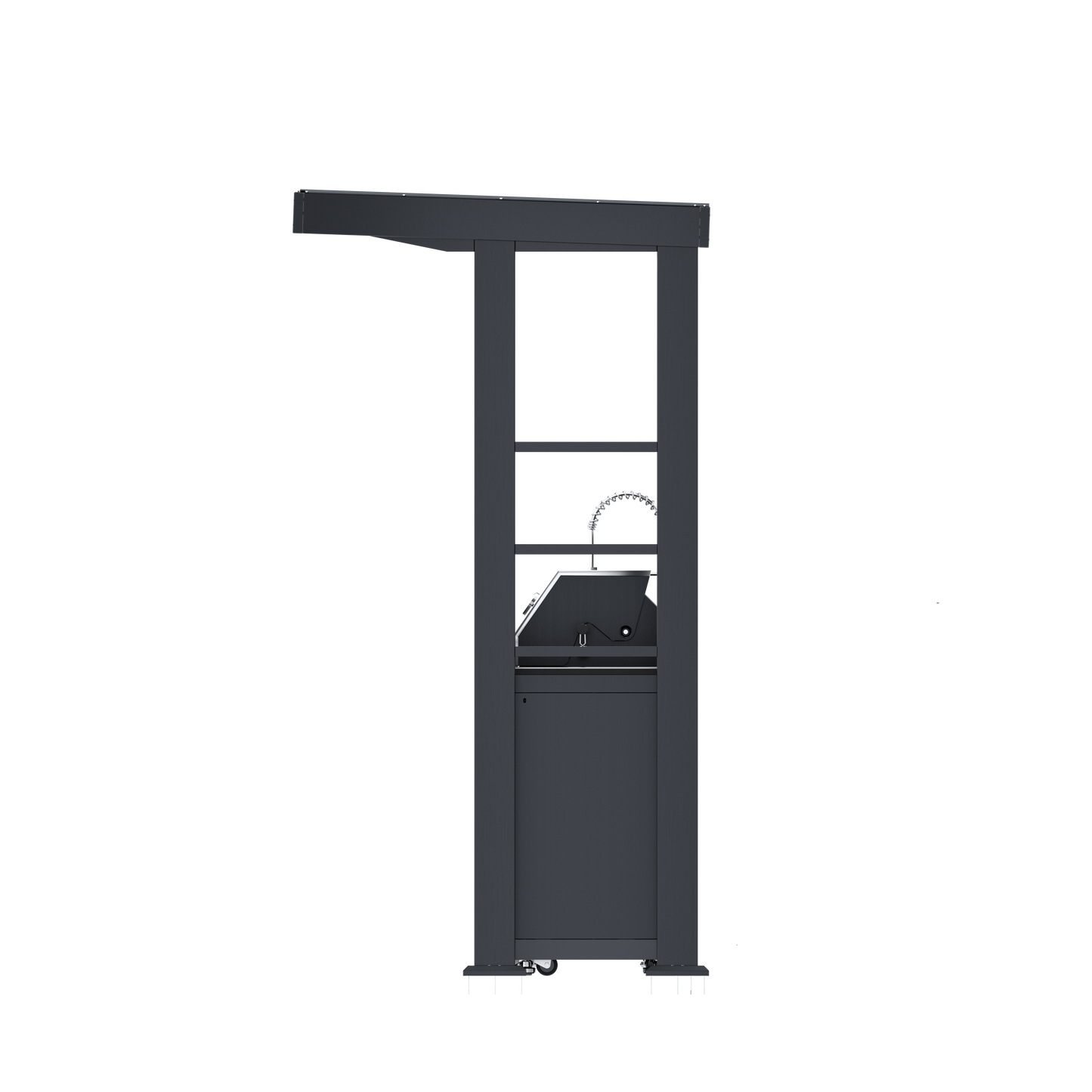 94-Inch 6-Burner Deluxe Stainless Steel Gas Outdoor Kitchen Grill