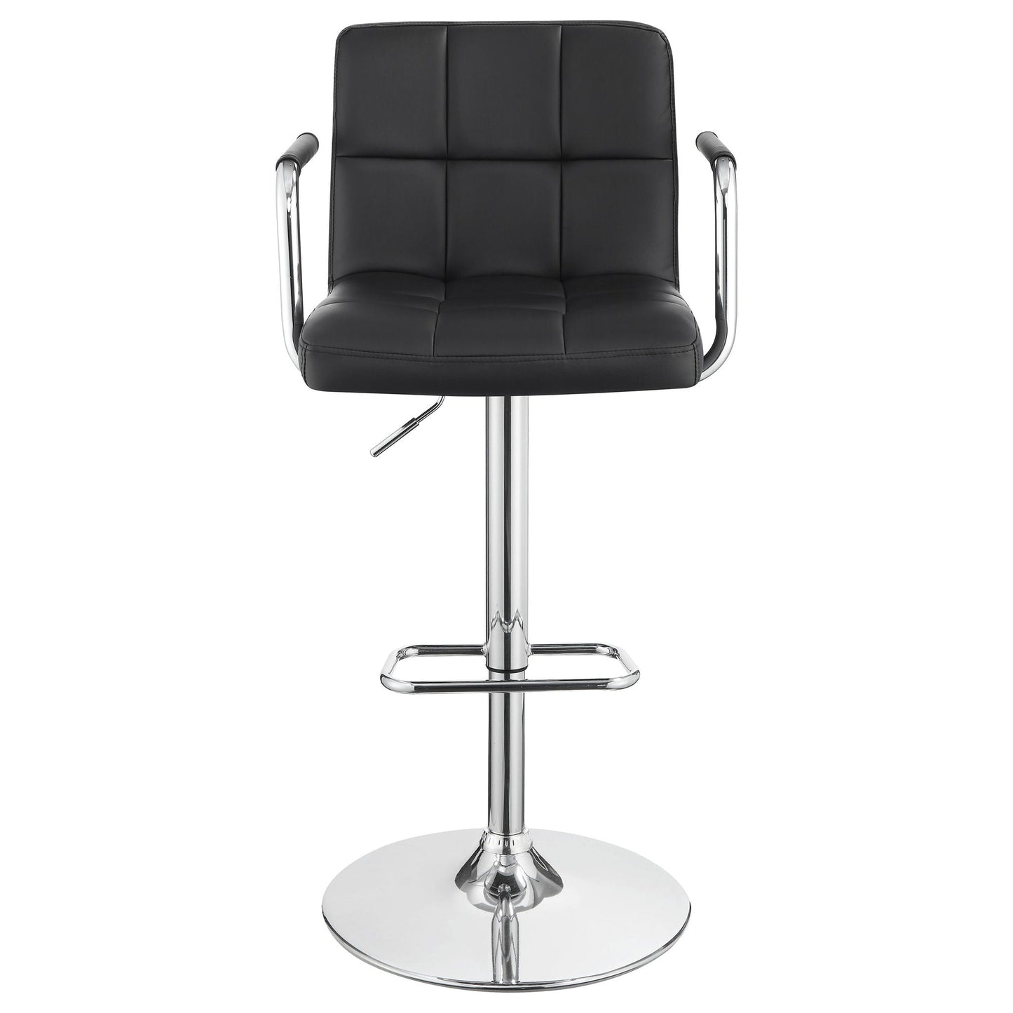 Adjustable Bar Stool With Hydraulic Height Adjustment