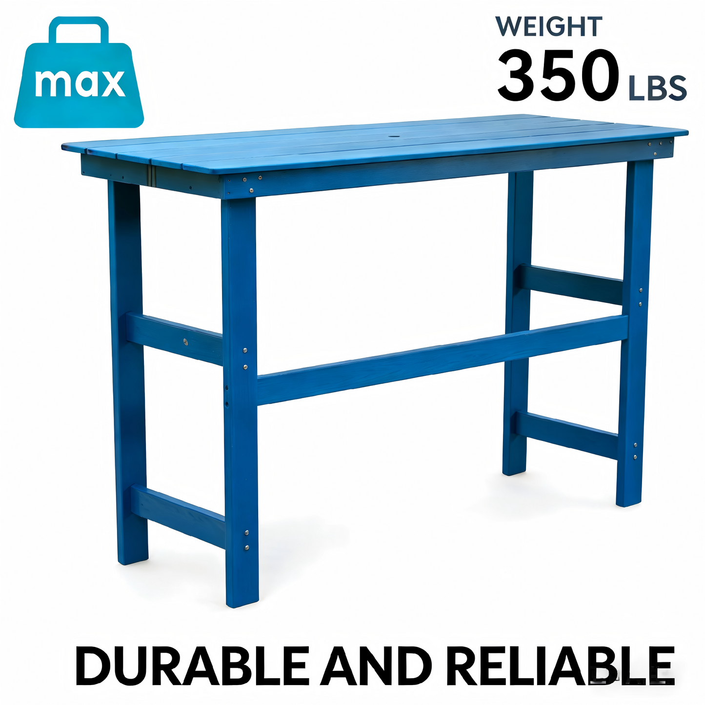 HDPE Outdoor Dining and Bar Table