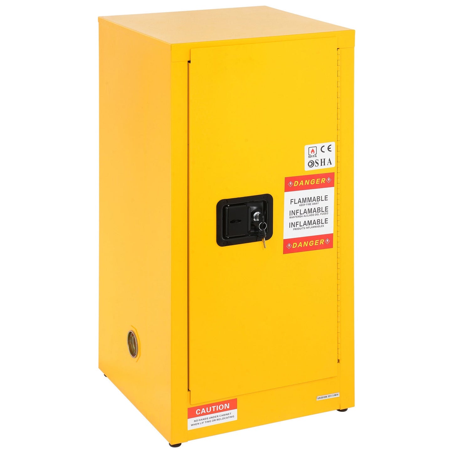 Galvanized Steel Flammable Storage Cabinet