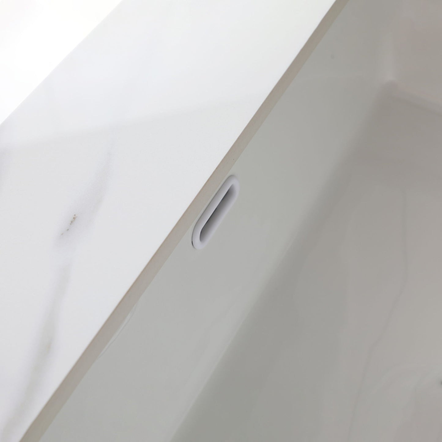 Vanity Top With Undermount Sink And Backsplash, Sintered Stone