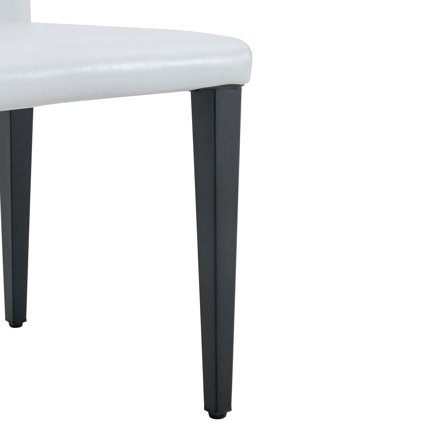 Versatile Dining Chairs With Comfortable Design And Metal Legs