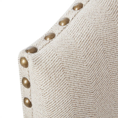 Dining Chair With Skirts (Set of 2) - Beige