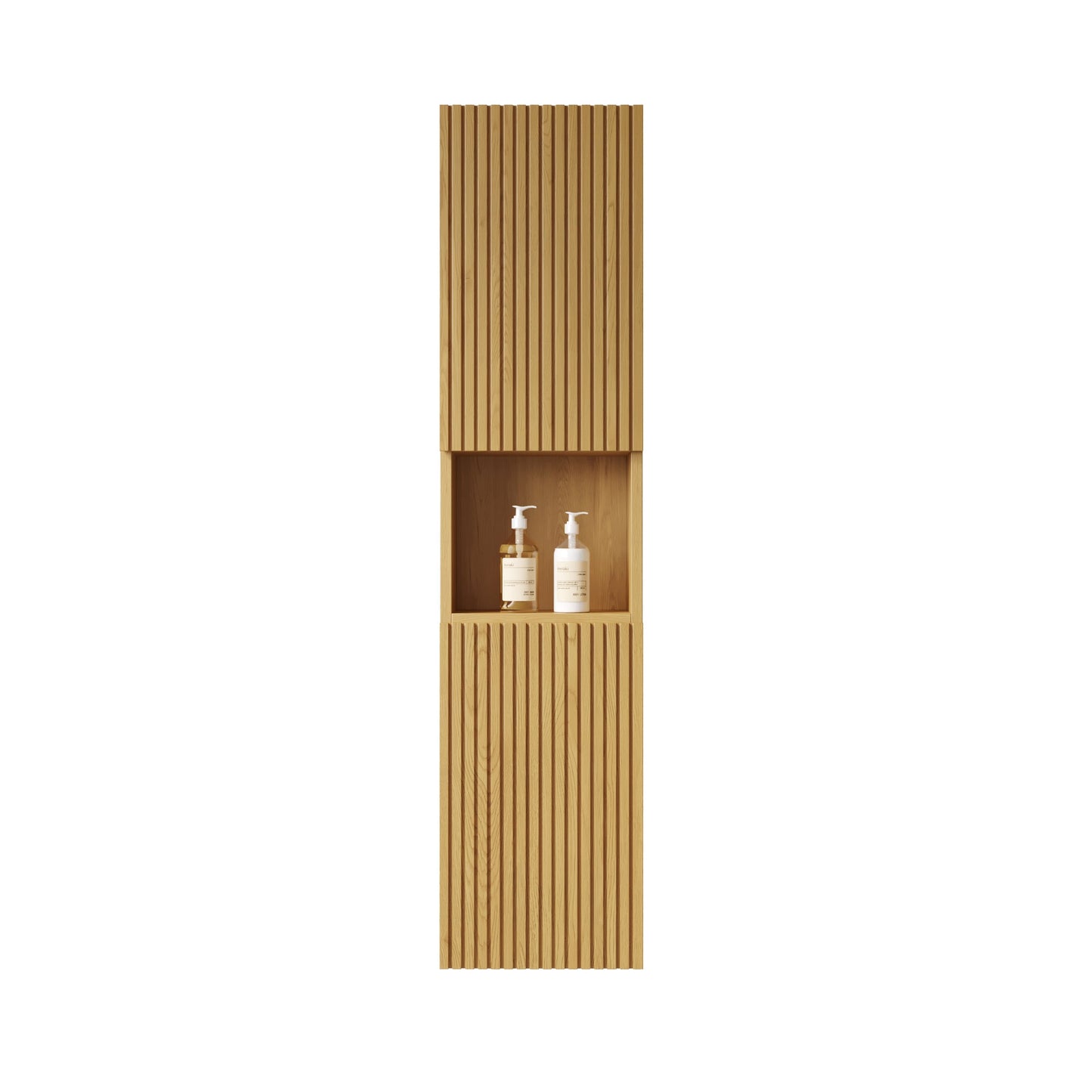 Mitch 59" Tall Bathroom Wall Mounted Cabinet