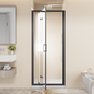 Framed Bi-fold Pivot Shower Door 32"x72"