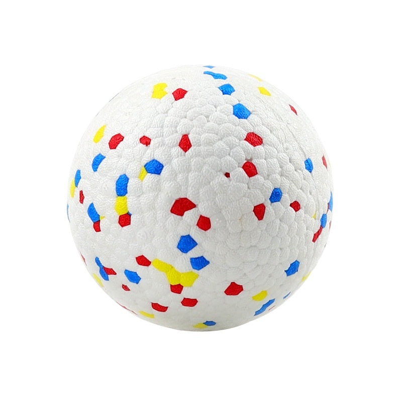 Pet Toy Ball Colorful Woven Ball Colorful Bell