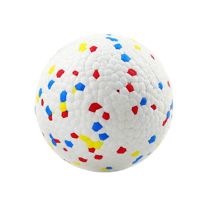 Pet Toy Ball Colorful Woven Ball Colorful Bell