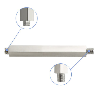 Premium 8" Ceiling Mounted Shower Arm With Flange