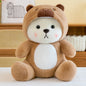 Colorful And Cute Strawberry Bear Plush Doll