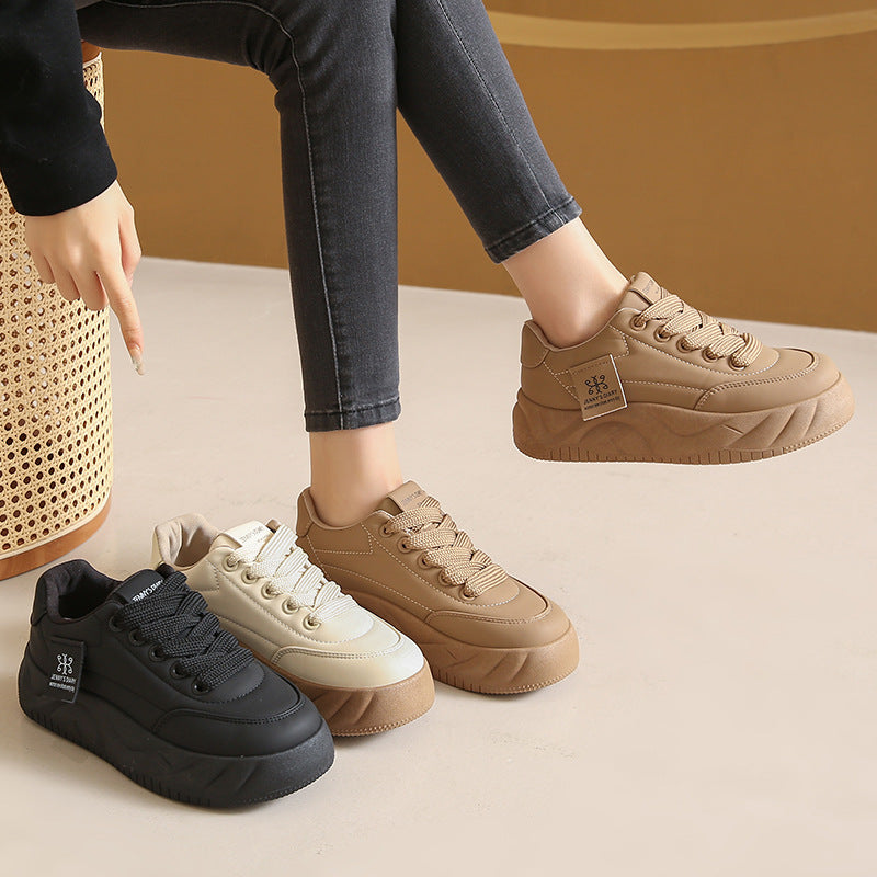 Height-increasing Sneakers For Female Students