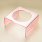 Cat Bowl Rack Acrylic Dog Bowl Anti-tumble