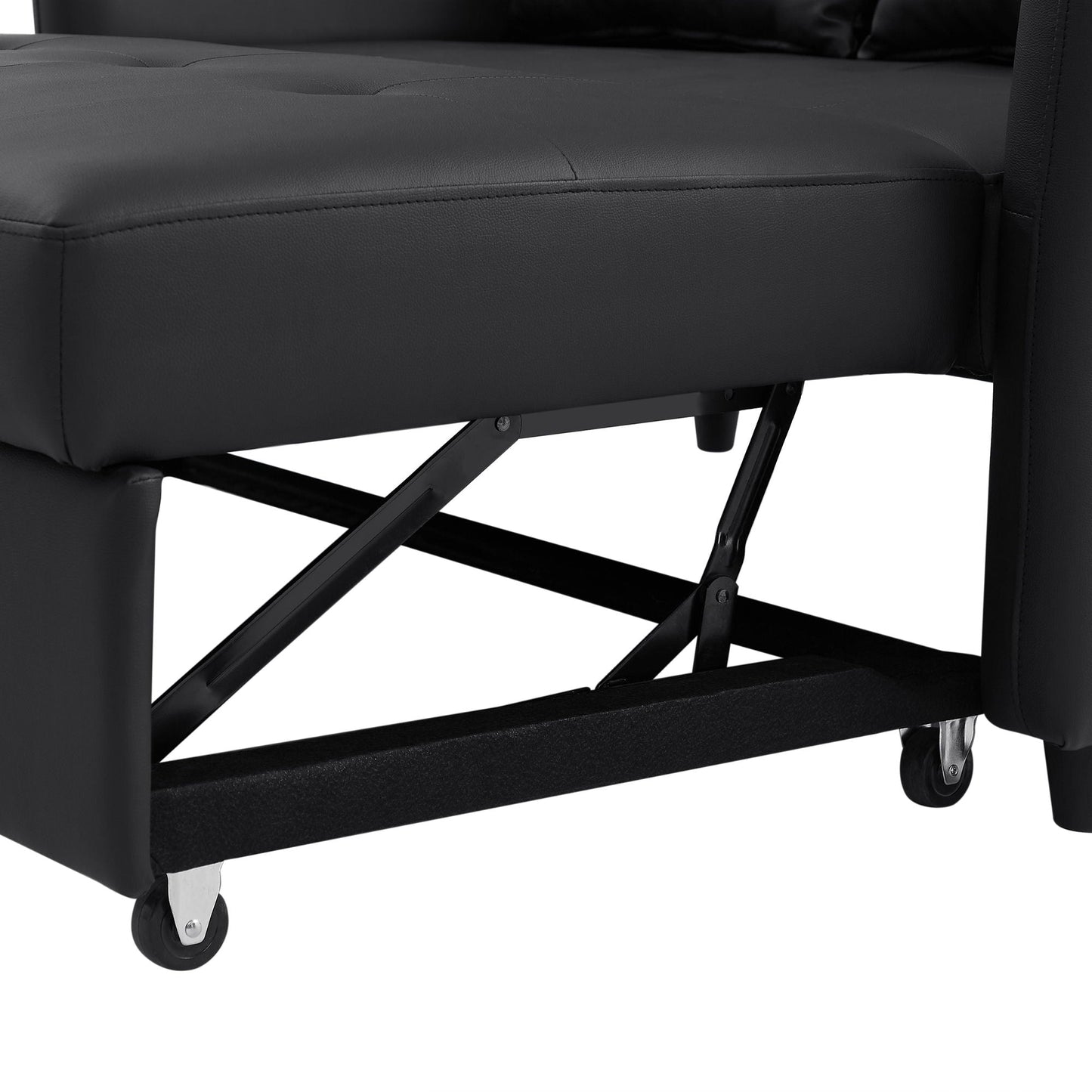 Convertible Sleeper Sofa Bed With 3 USB Ports
