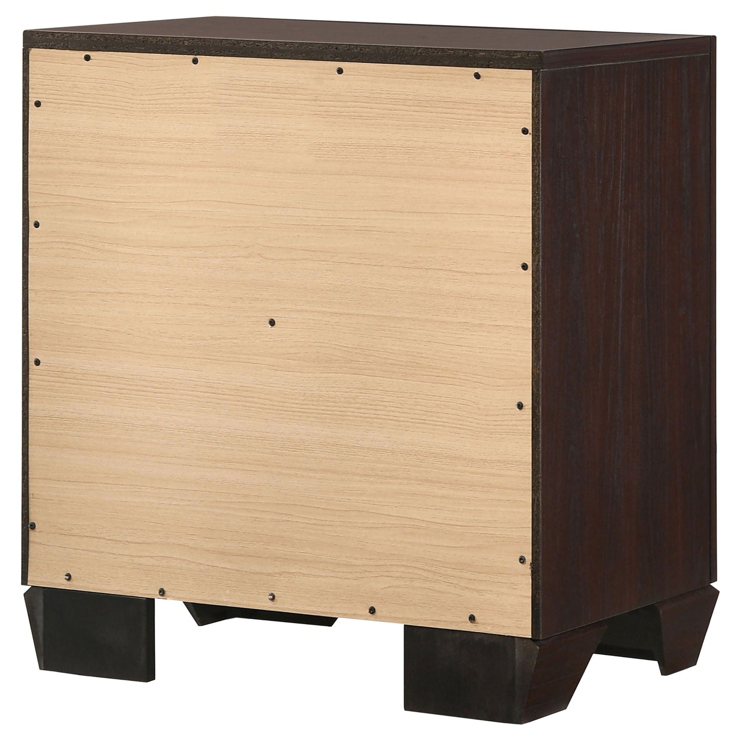 Copper - 2 Drawer Rectangular Nightstand