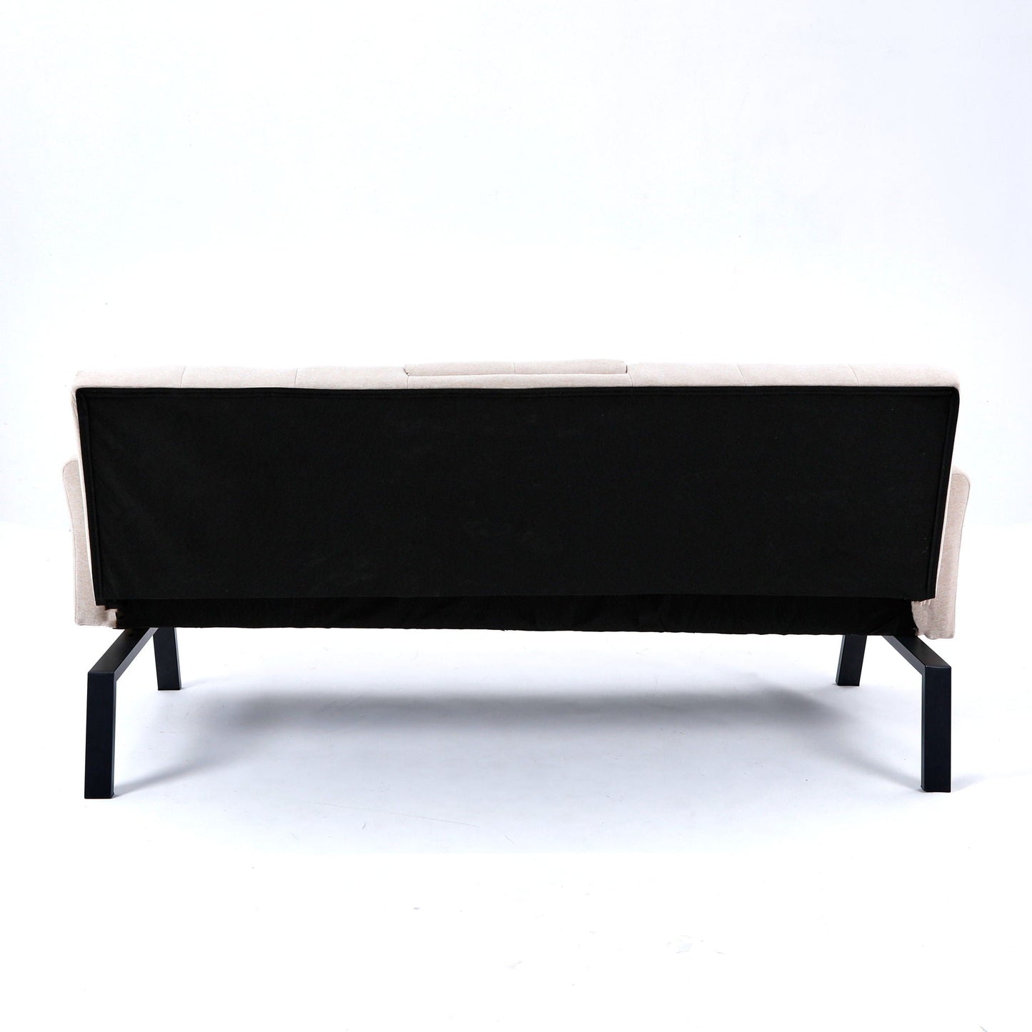 Sofa Bed With Foldable Design And Cup Holder