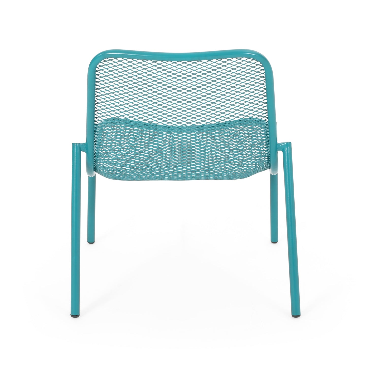 Kincaid Outdoor 3-Piece Conversation Set with Iron Frame - Teal