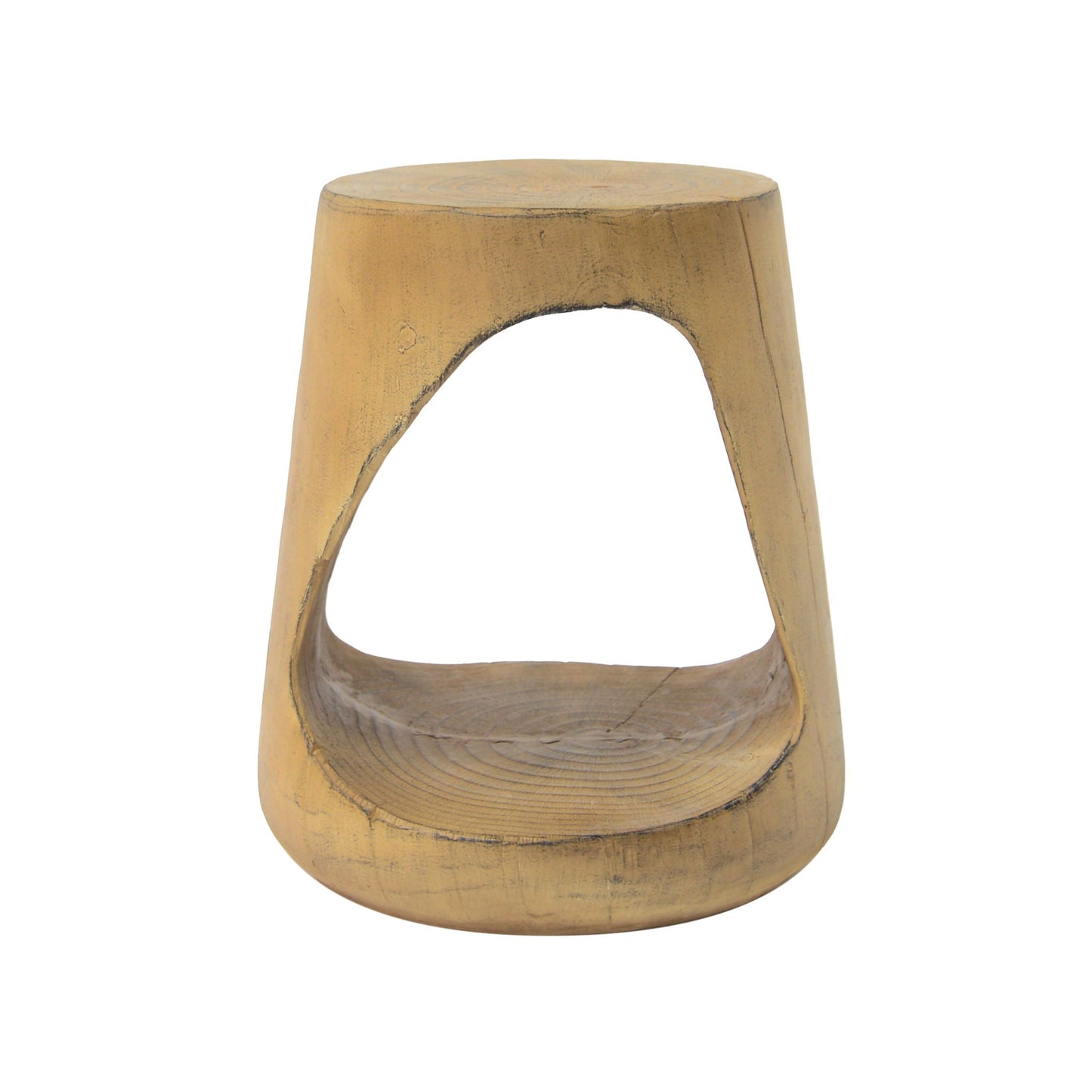 Hollow Side Table, Durable and Weather Resistant