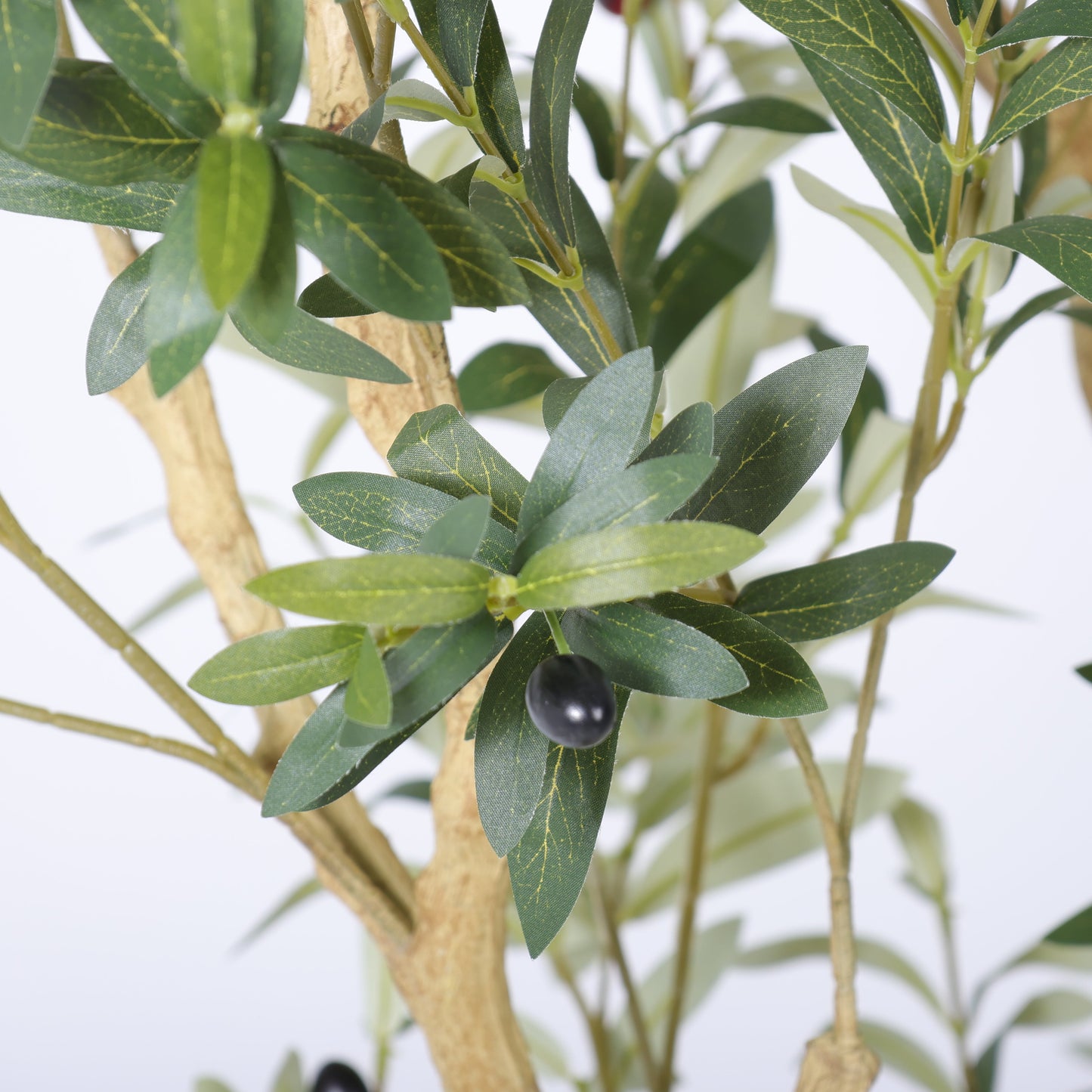 8.2FT Artificial Olive Tree With Big Decorative