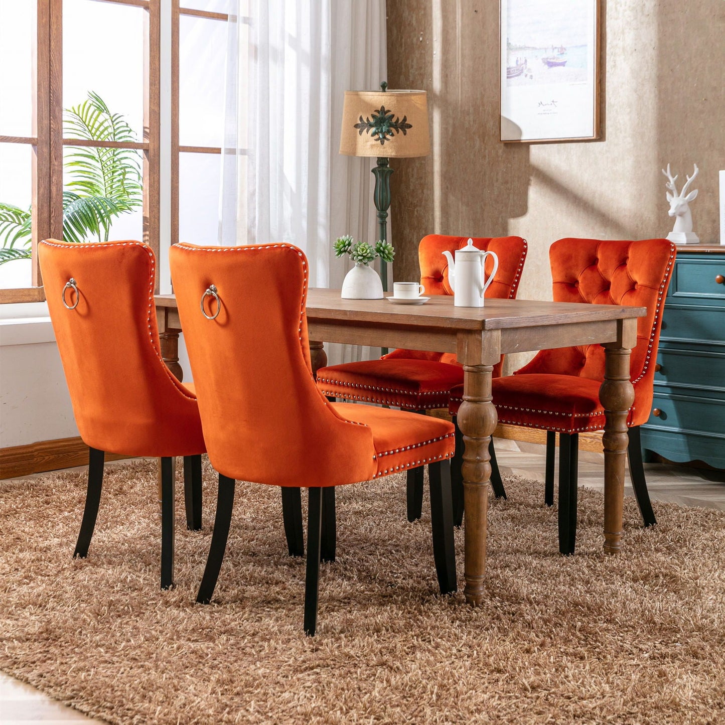 Nikki - High-End Tufted Dining Chair (Set of 2)