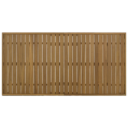 U_Style Multi-Person Outdoor Acacia Wood Dining Table and Chair Set