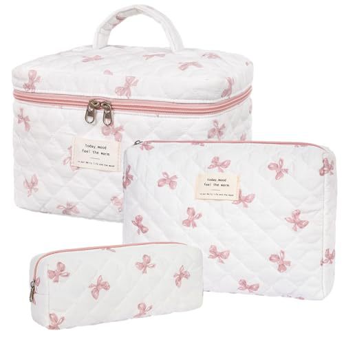 Floral Home Storage Cosmetic Bag